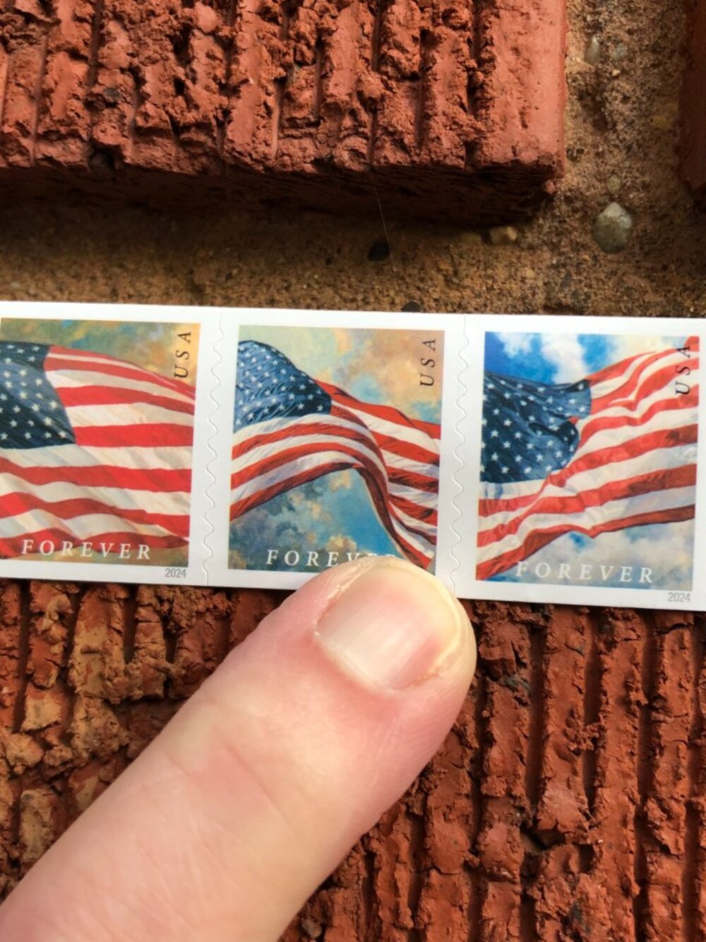 3 Rolls in Time for Holiday Card Season, 300 Total Stamps Never Expire